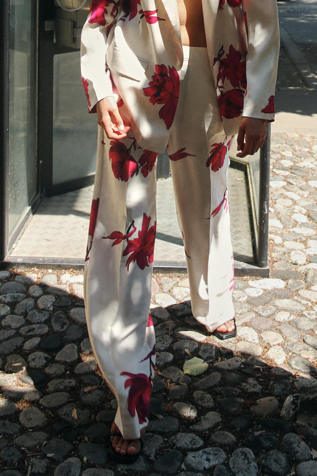 Nelly Baskılı Çiçekli Blazer Takım