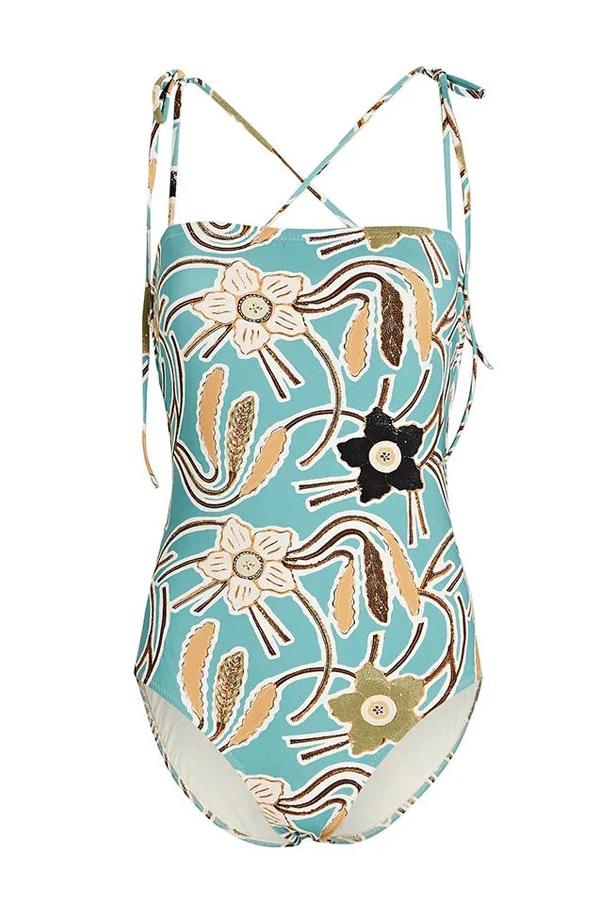 Basia Baskılı Düğümlü Mayo