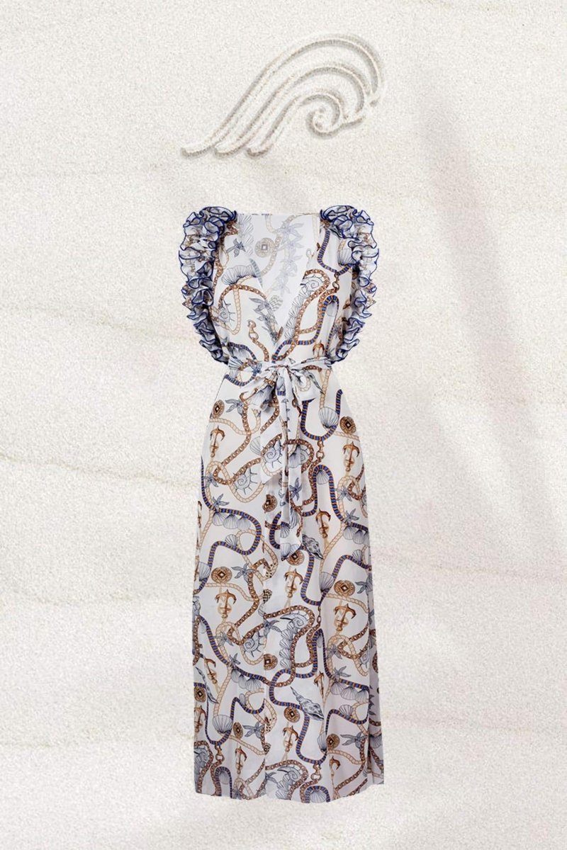 Britney Ocean Baskılı İki Parçalı Yüzme Seti