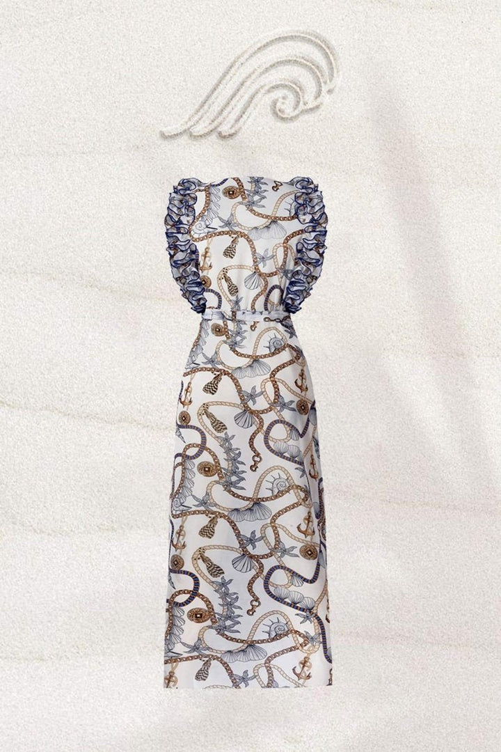 Britney Ocean Baskılı İki Parçalı Yüzme Seti