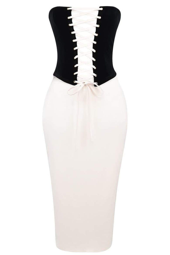 Celeste Bağcıklı Korse Takımı