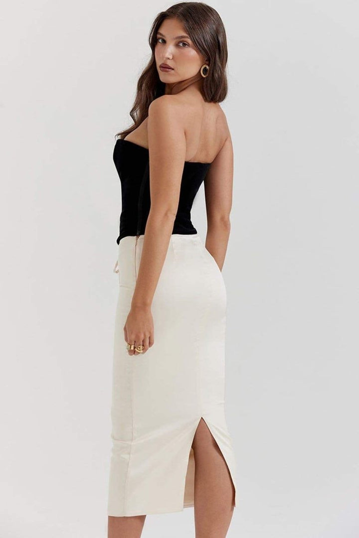 Celeste Bağcıklı Korse Takımı