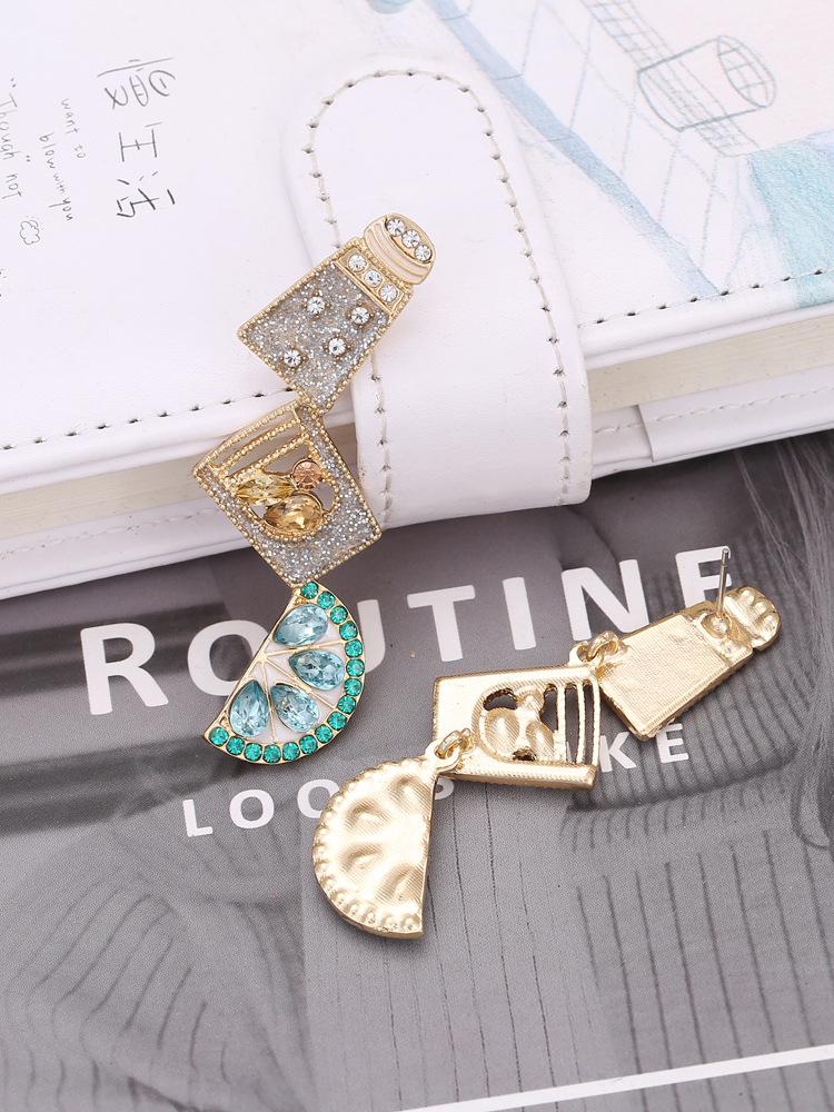 Pırlanta Kokteyl Damla Küpe