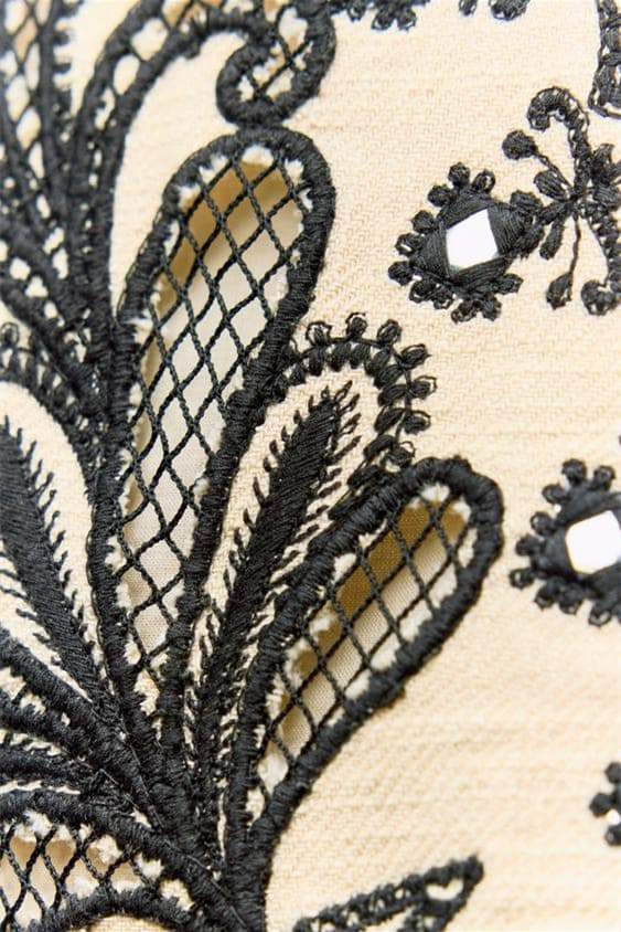 Cornelia Nakışlı Çiçek Etek Takım