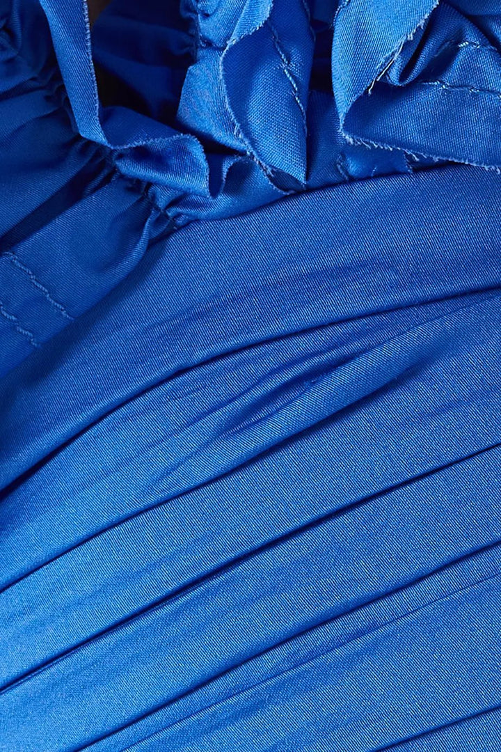 Cornelia Fırfırlı V Yaka Katlı Set