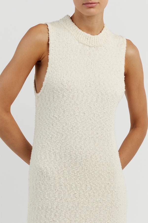Cornelia Püsküllü Örgü Maxi Tank Elbise