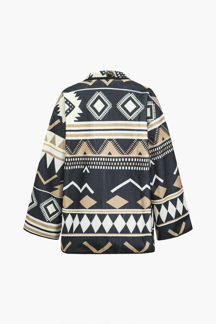 Nomadic Pattern Oversize Ceket