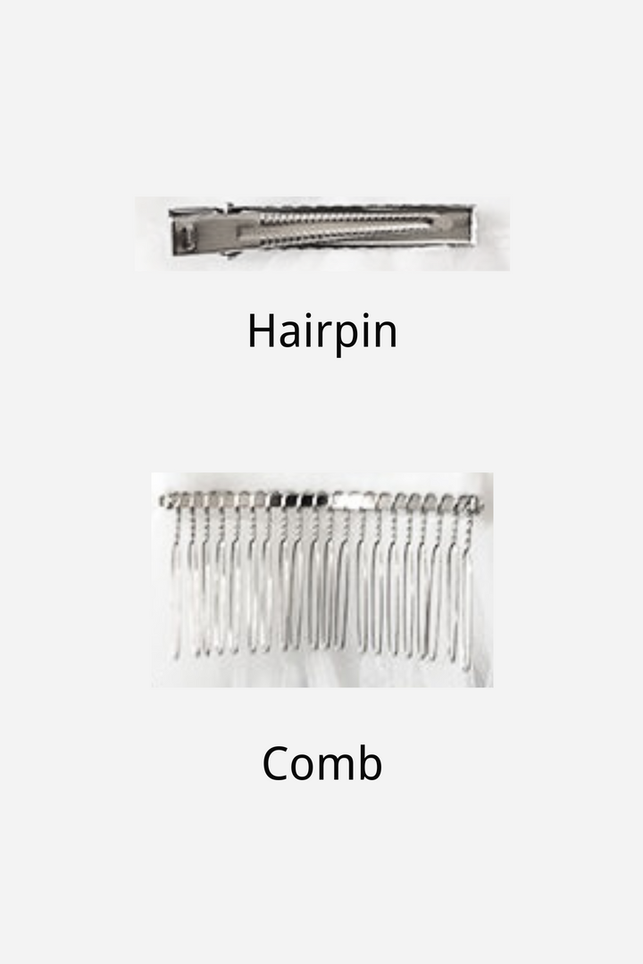 Rosalind Kurdeleli Büyük Fiyonk Duvak