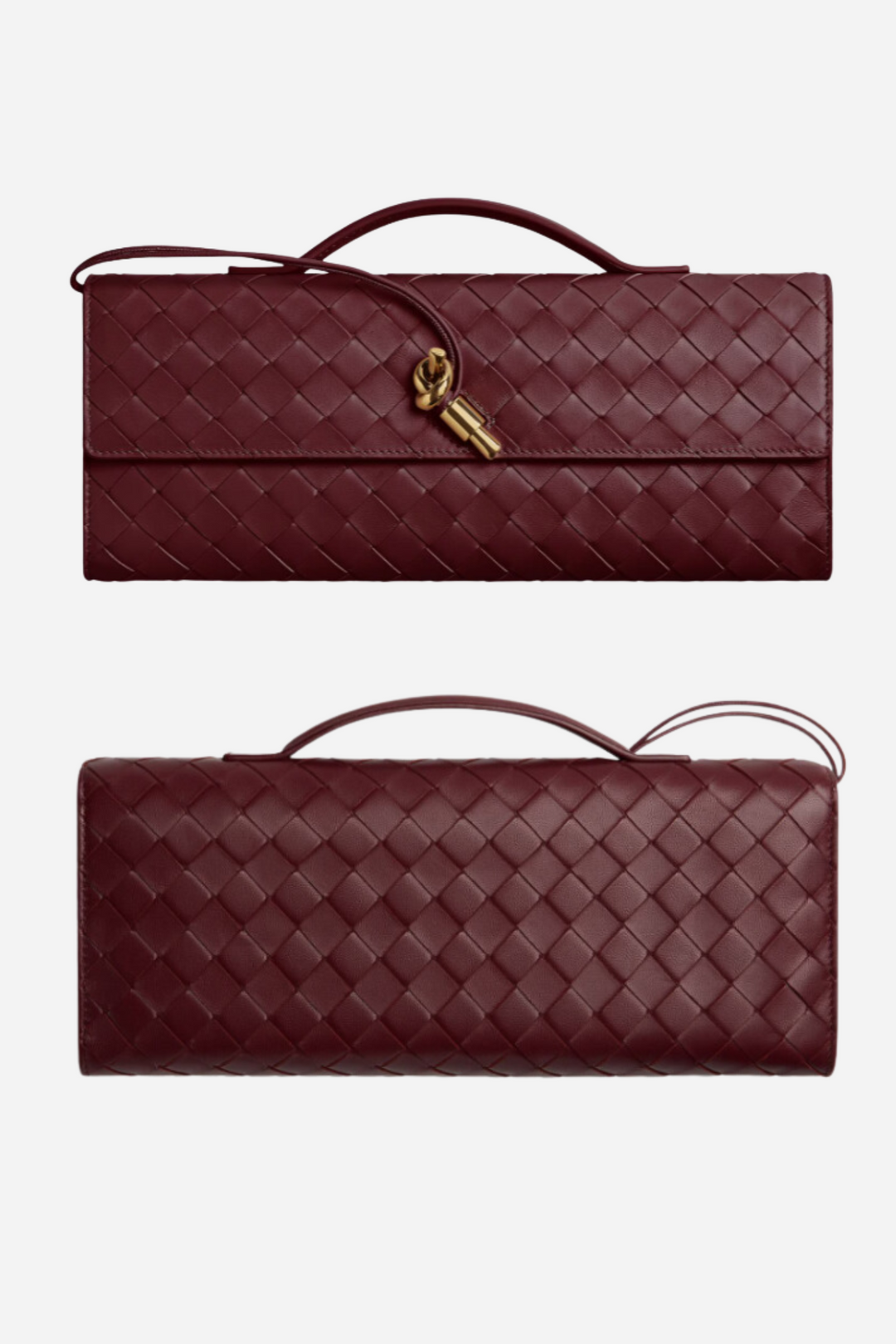 Dokuma Deri El Çantası