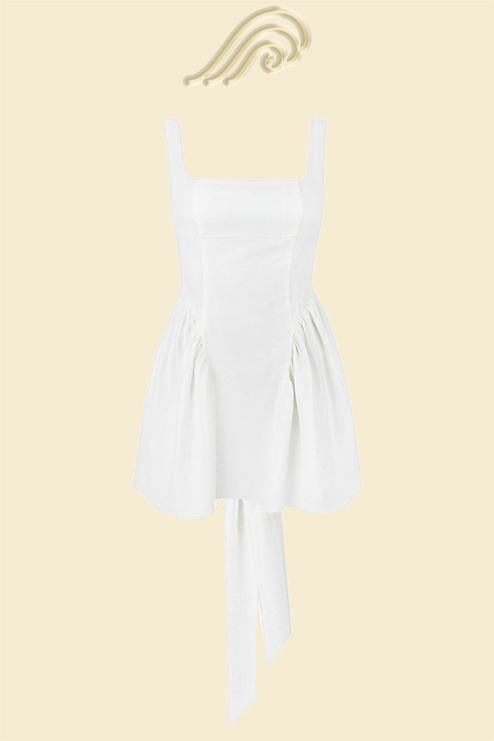 Debby Papyonlu Sırtı Açık Mini Elbise