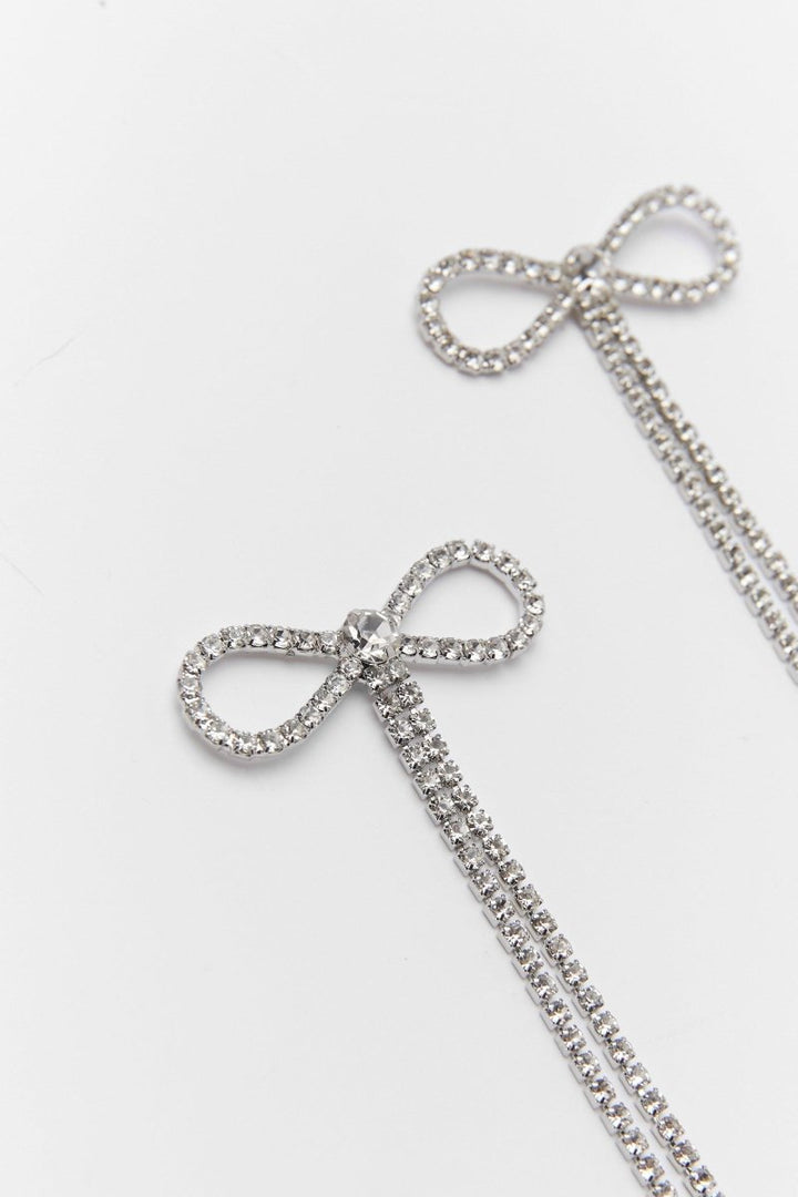 Pırlanta İlmek Püskül Küpe