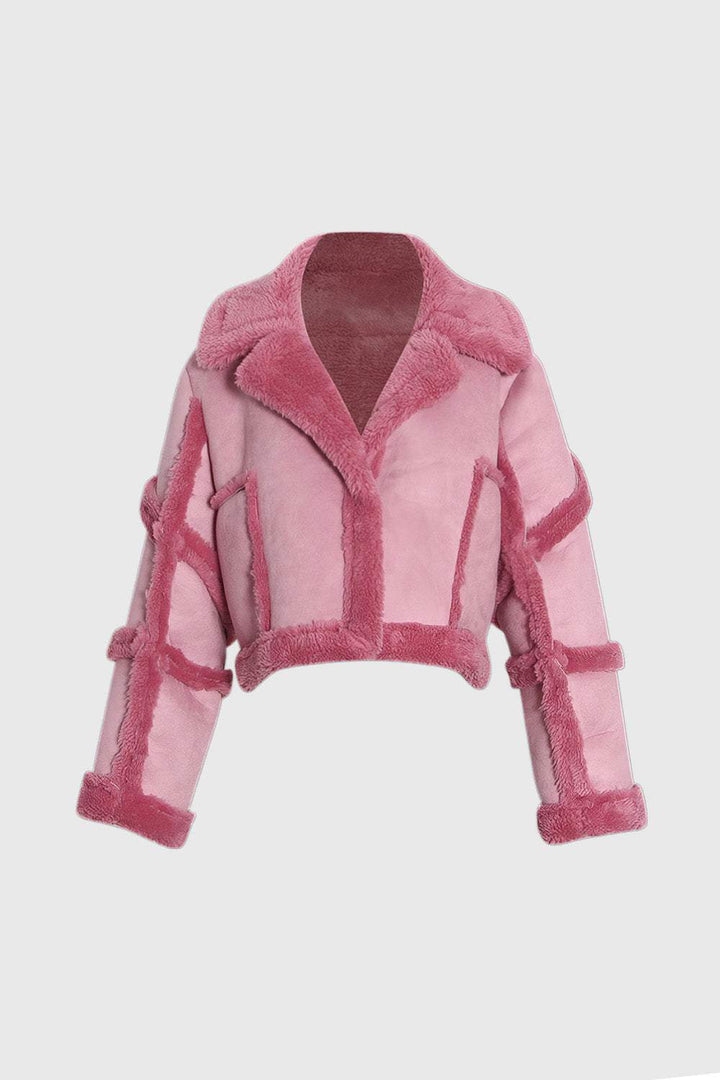 Ella Kısa Kürklü Ceket