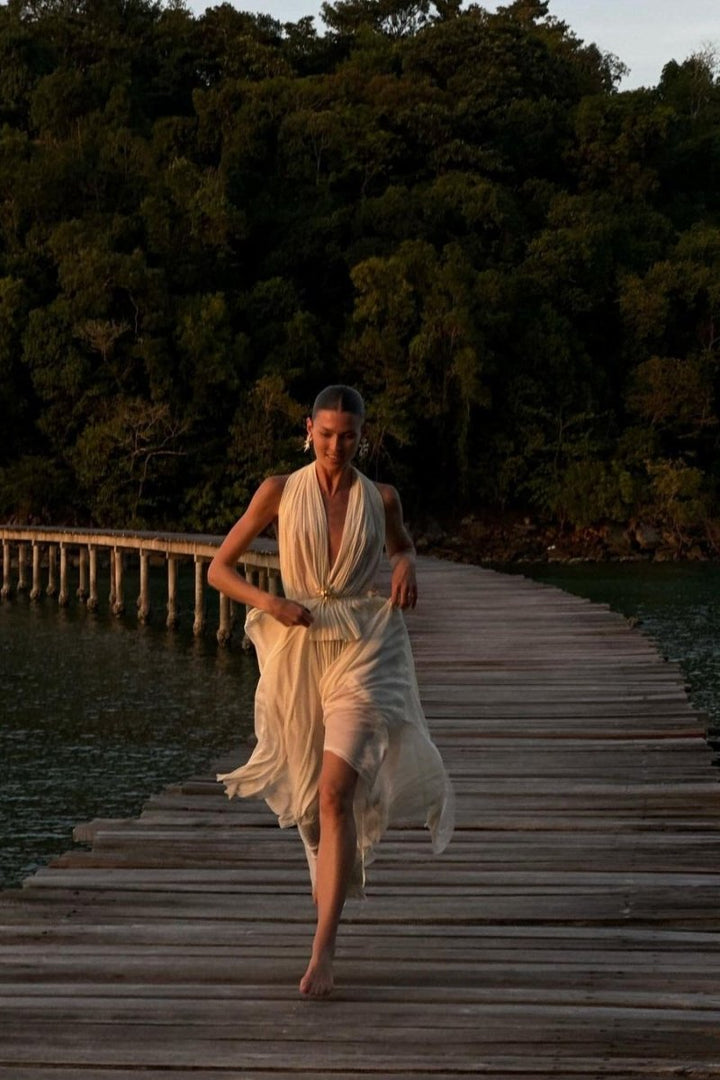 Elva Tül Pileli Etek Takım