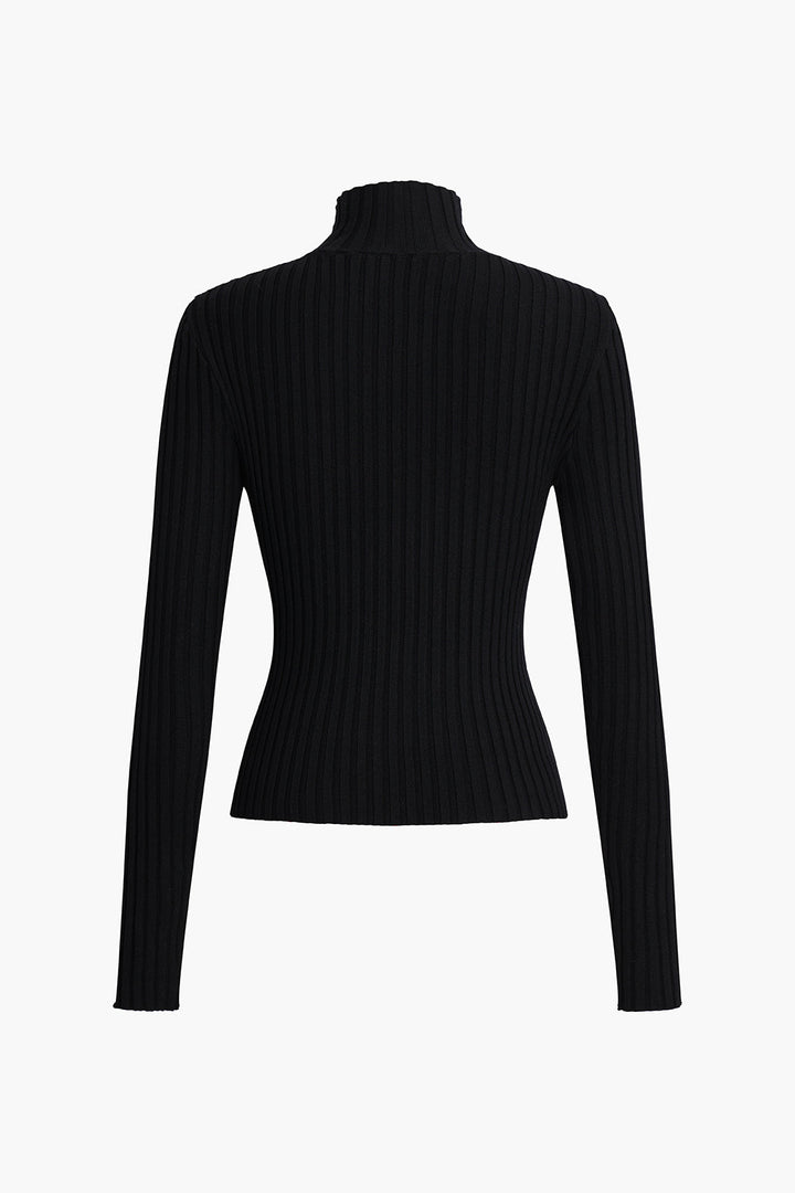 Örgü Deri Cep Hırka