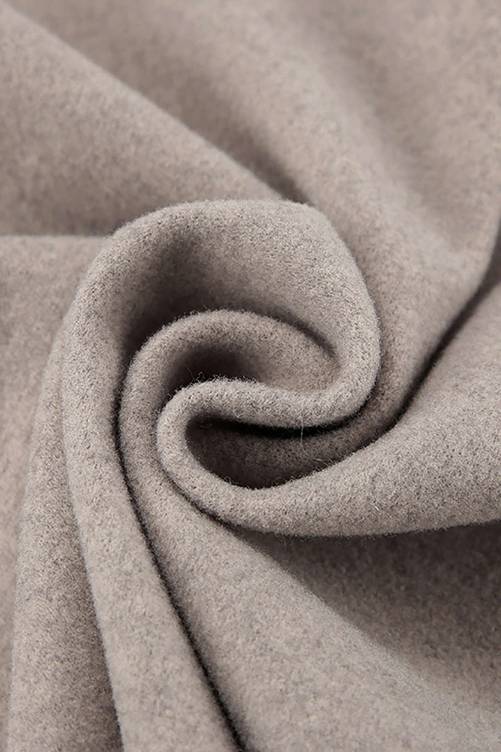 Basic Solid Warm Ceket