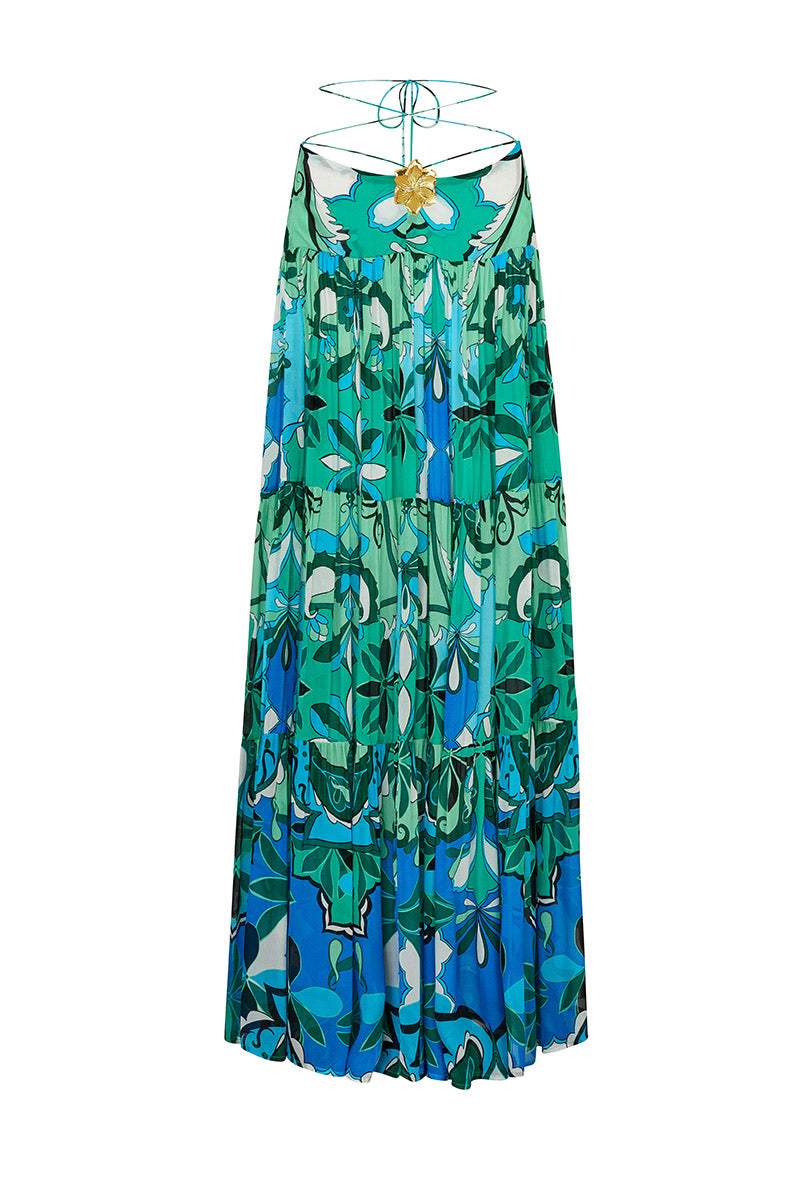 Felicia Baskılı Düşük Omuz Takım