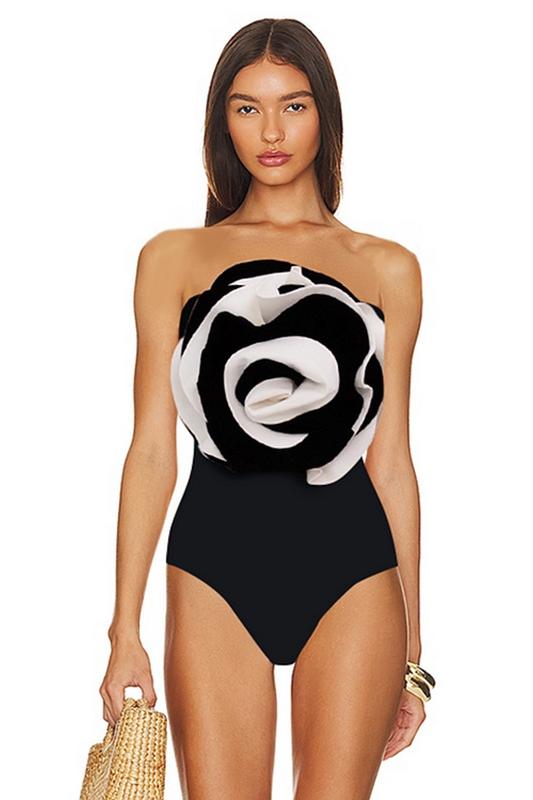 Frances Flowel Fırfır İki Parçalı Yüzme Seti