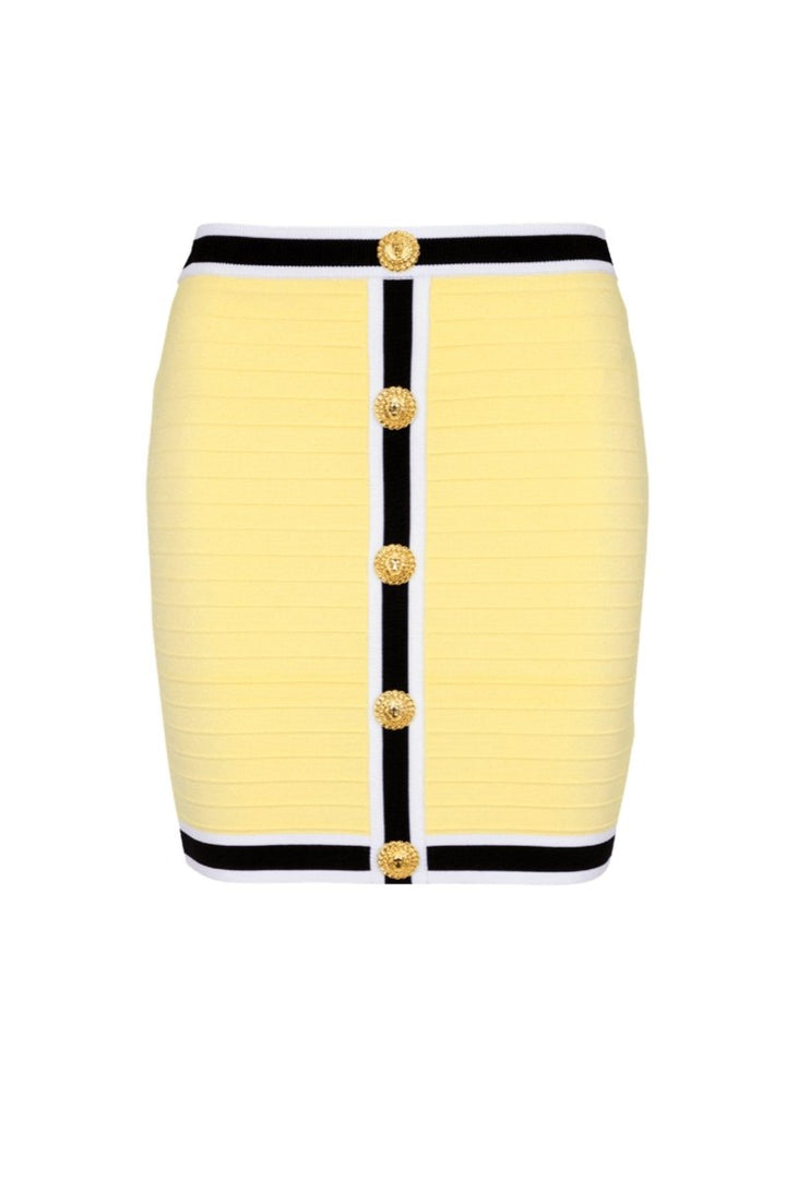 Frances Lastikli Triko Etek Takım