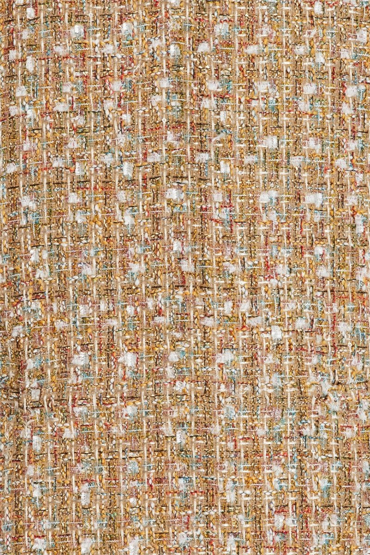 Gill Tweed Taşlı Mini Tüvit Elbise