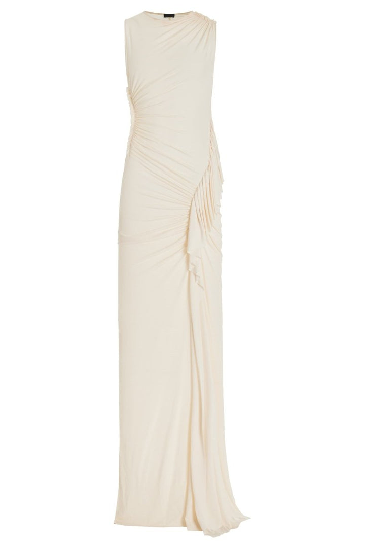 Gloria Kolsuz Dantelli Uzun Elbise