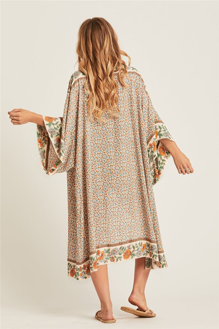 Hazel Baskılı Plaj Örtüsü