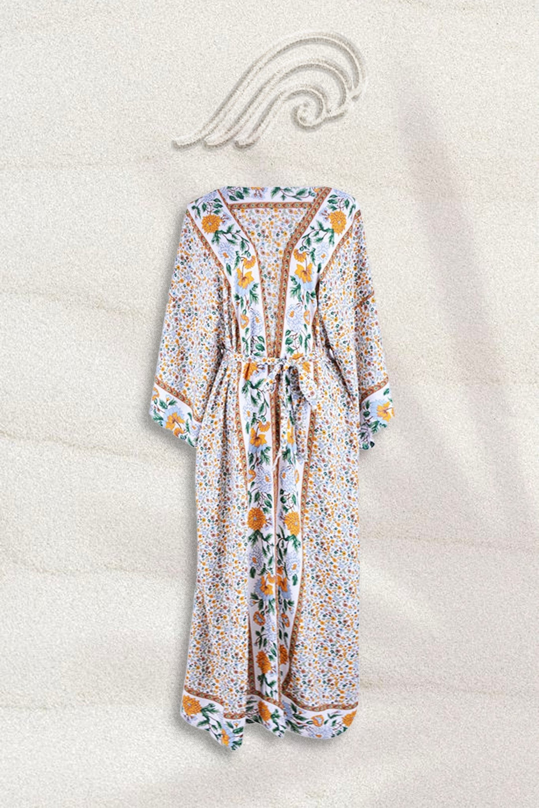 Hazel Baskılı Plaj Örtüsü