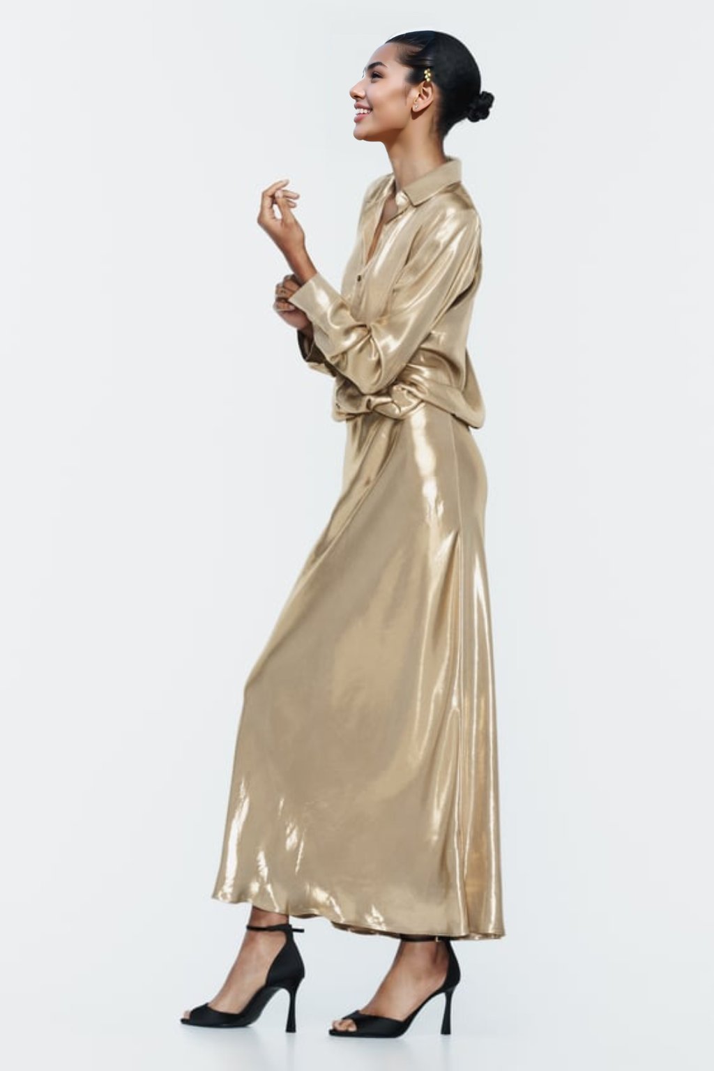 Hedda Pırıltılı Metalik Set