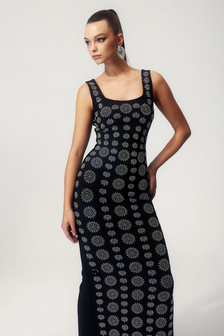 Moira Diamante Tank Maxi Bandaj Elbise