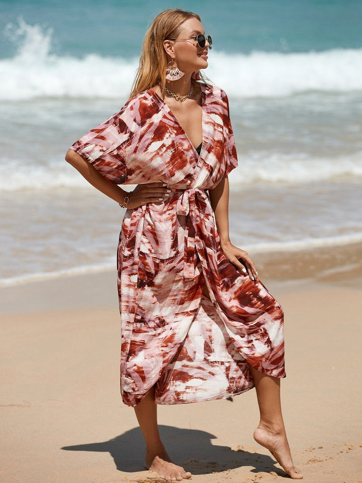 Irma Baskılı Plaj Örtüsü