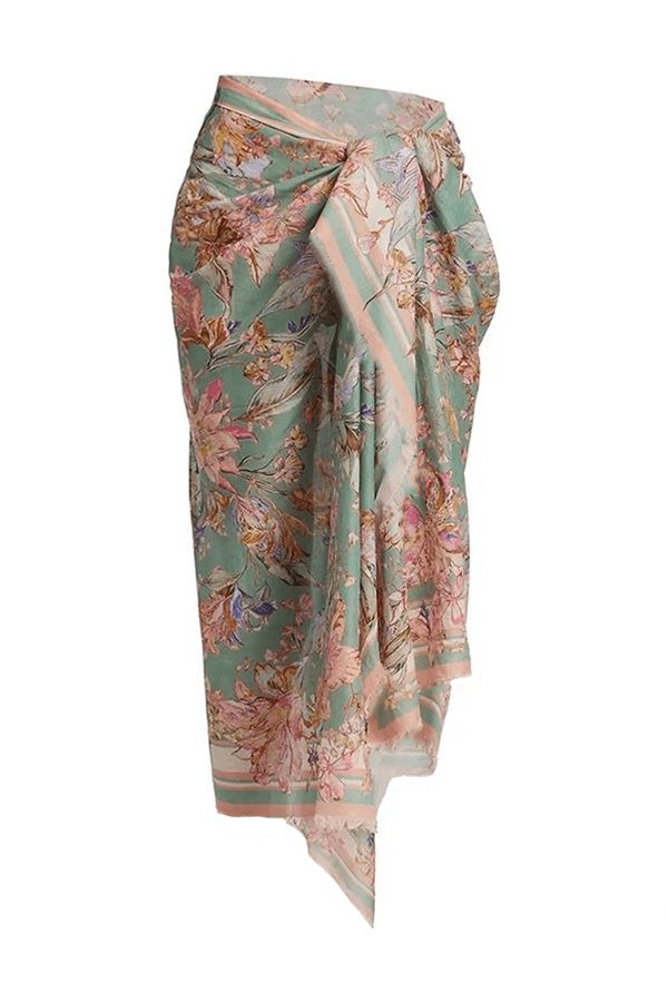 Izabella Baskılı Üçlü Bikini Takımı