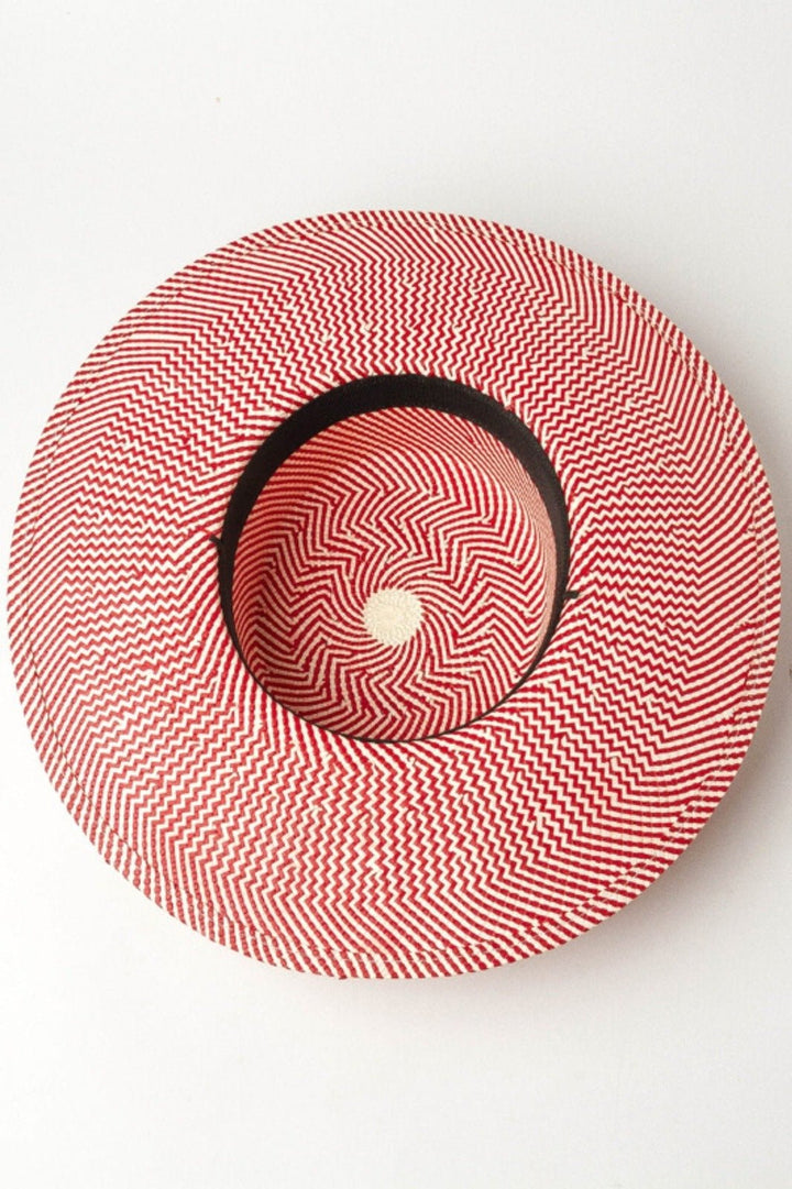 Janey Çizgili Örgü Kayıkçı Şapkası