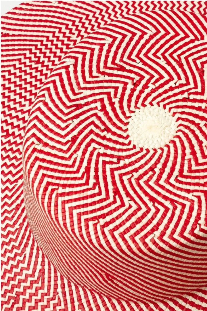 Janey Çizgili Örgü Kayıkçı Şapkası