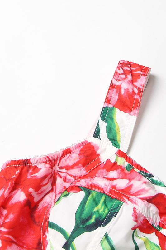 Jemima Baskılı Katlı Askılı Maxi Takım