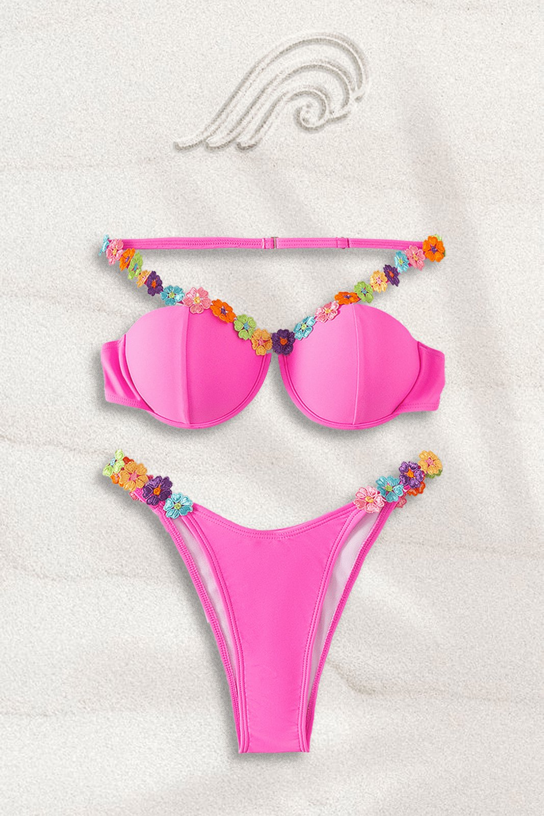 Jill Çiçek Desenli Bikini