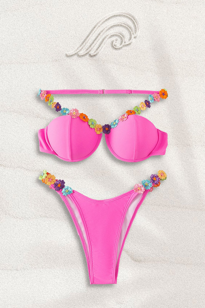 Jill Çiçek Desenli Bikini