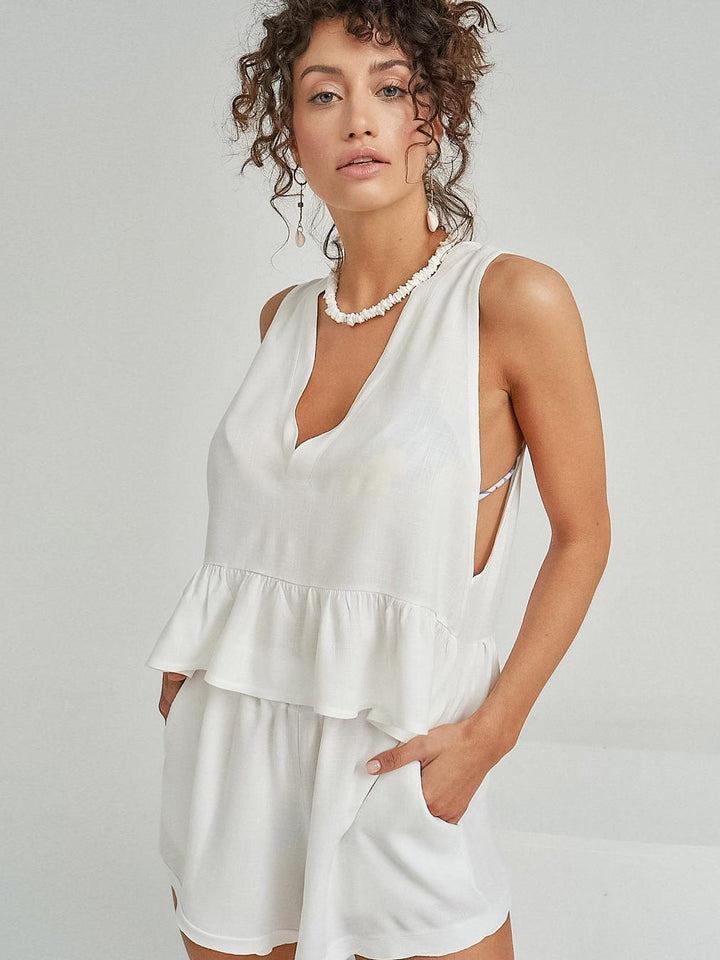 Thera Fırfırlı Salon Takımı