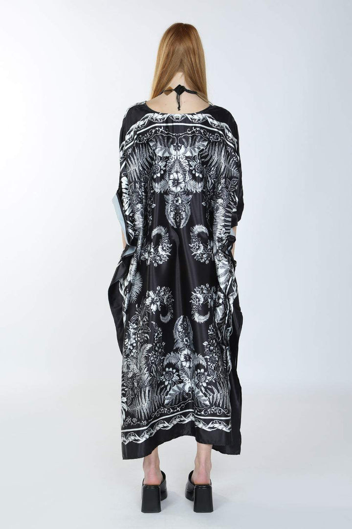 Simone Baskılı Maxi Kaftan