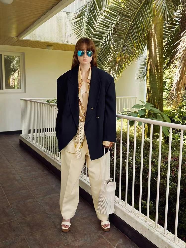 Rhoda Boyalı Çiçekli Bol Kesim Bluz