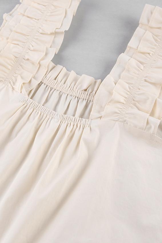 Doreen Fırfırlı Pamuklu Lounge Takımı