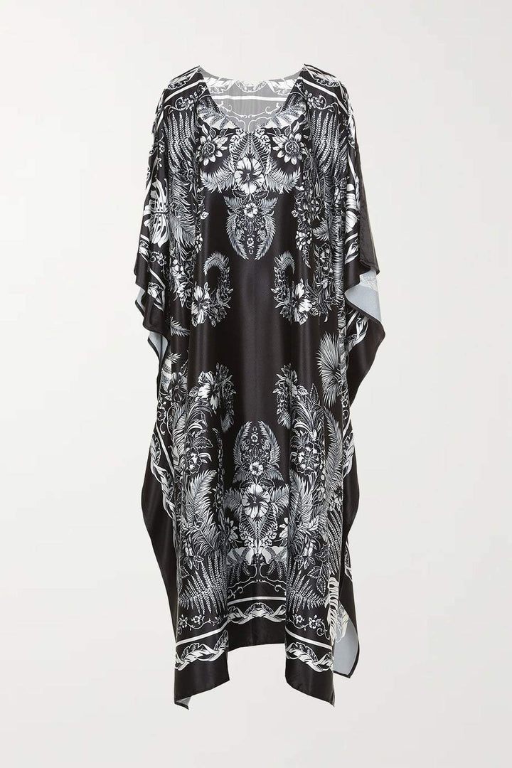 Simone Baskılı Maxi Kaftan