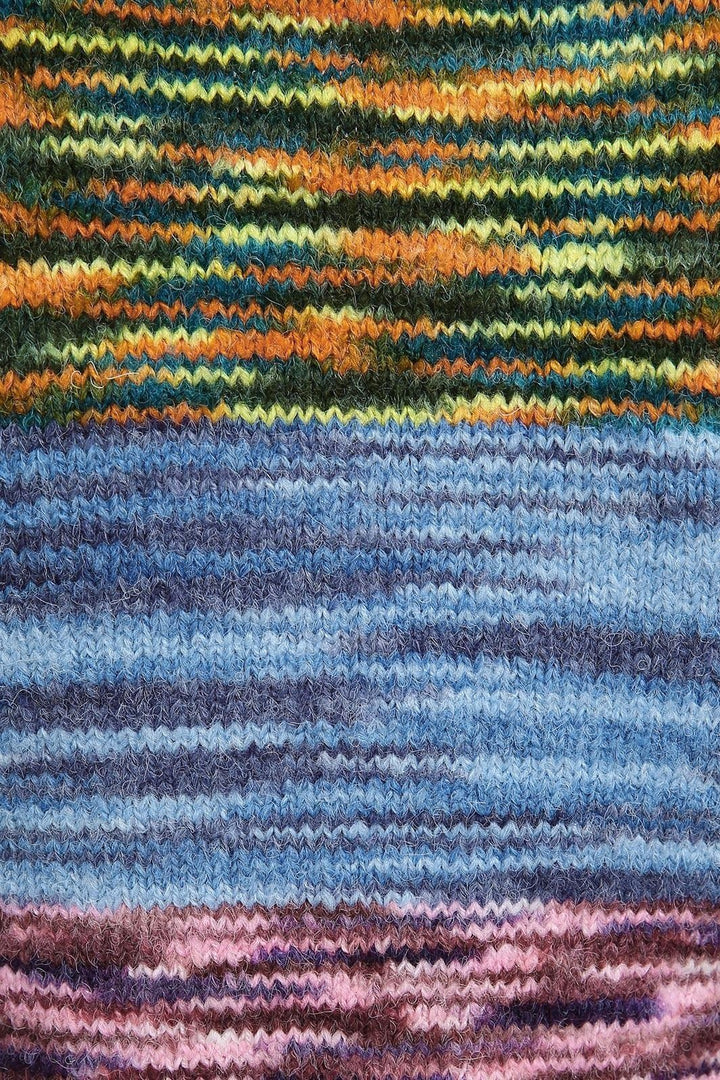 Judith Colorblock Örgü Kazak Hırka