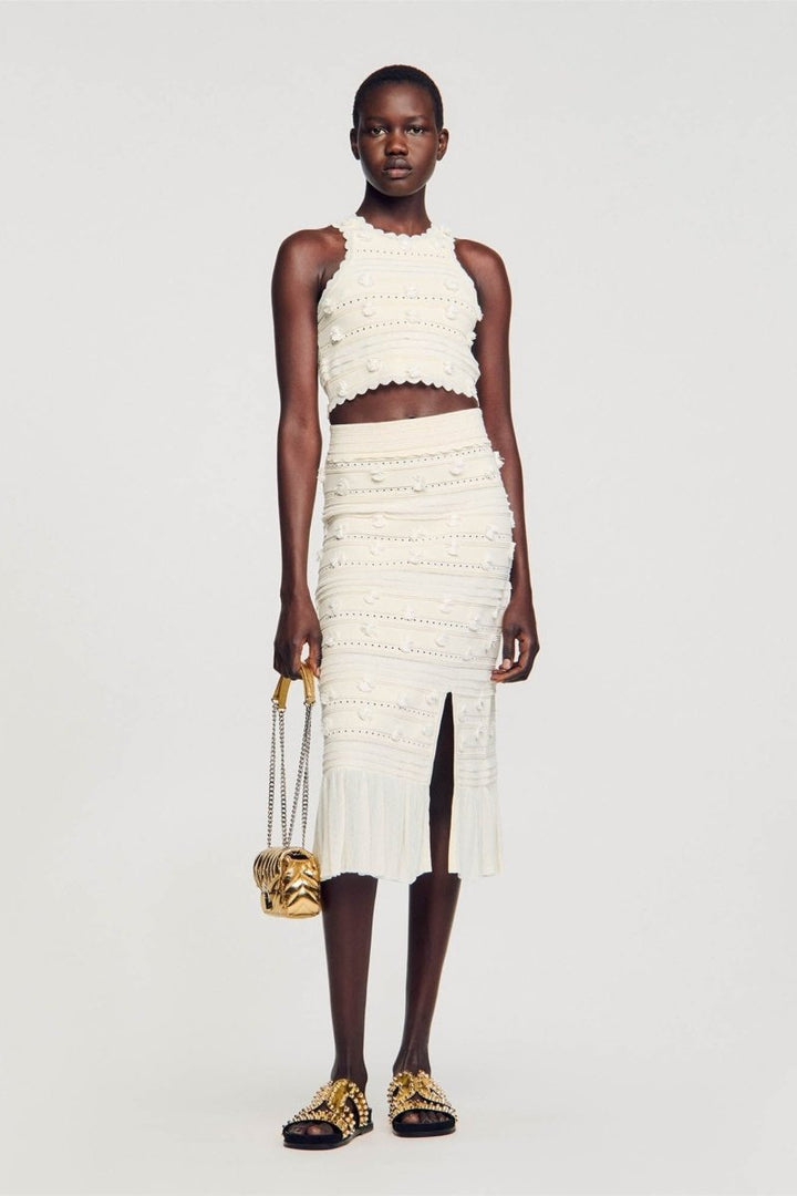 Julia Süslü Oymalı Örgü Takım