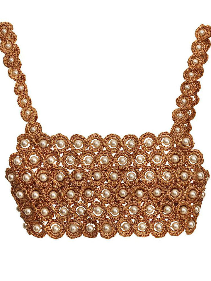 Haziran Tığ İşi İnci Kırpma Kaşkorse