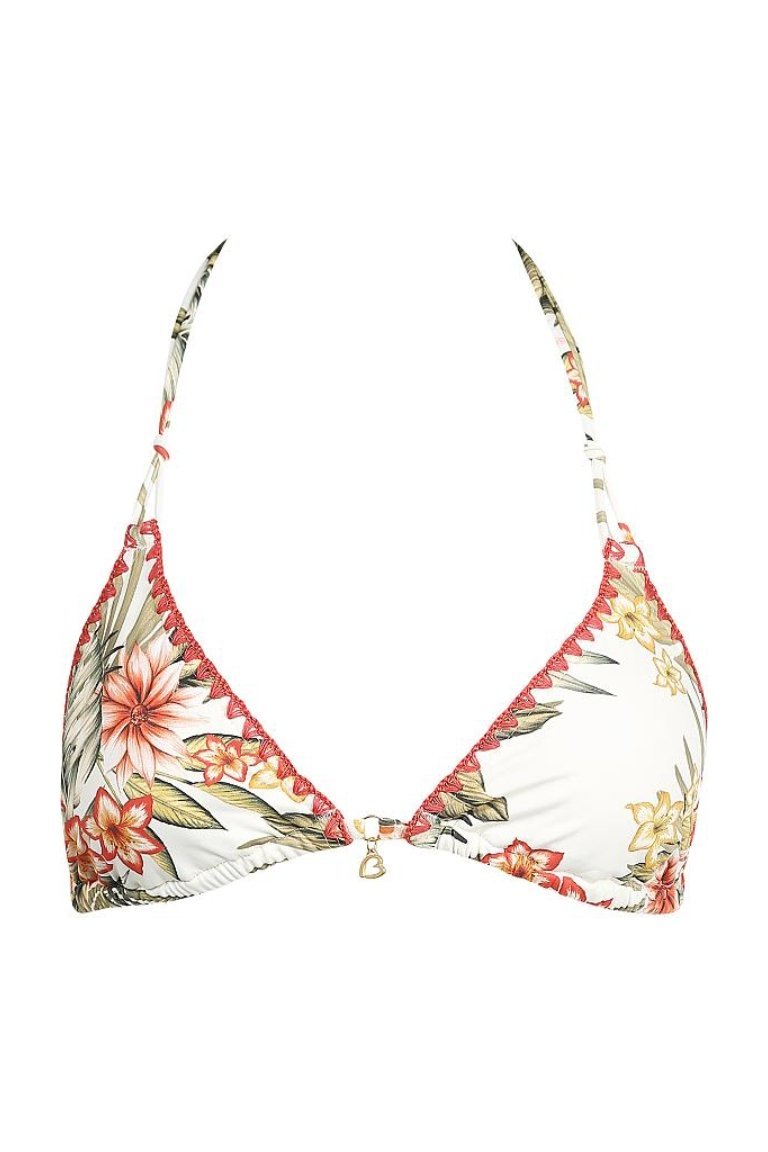 Kedi Baskılı Nakışlı Bikini