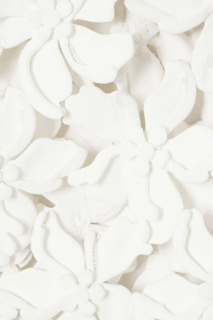 Lorraine Çiçek Aplikeli V Yaka Üst