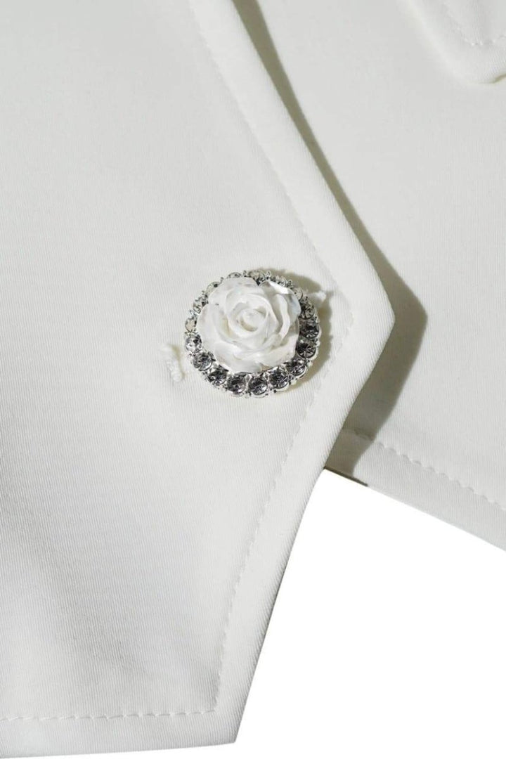 Louise Smokin Çiçek Pantolon İşleme Seti