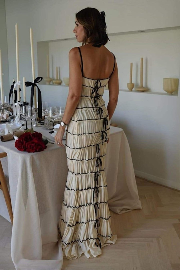 Melissa Fırfırlı Tünel Maxi Elbise