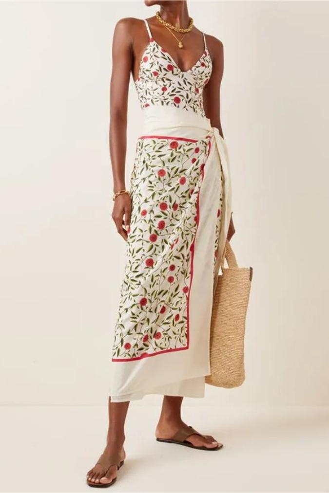 Meroy Baskılı İkili Yüzme Seti