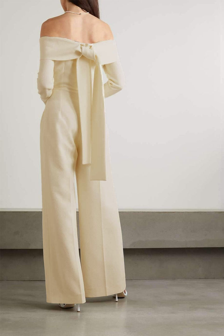 Modesty Düğümlü Düşük Omuz Tulum