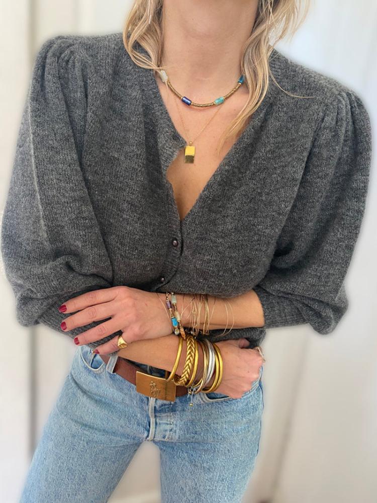 Moira Çarpışan Renk Taş Kolye